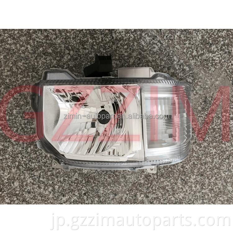 Replacement ABS Plastic Head Lamp Refit HID Head Lamp For Hiace 2014